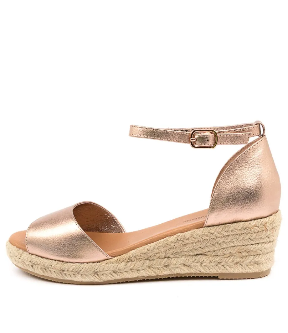 Skip Rose Gold Leather<DJANGO & JULIETTE Outlet