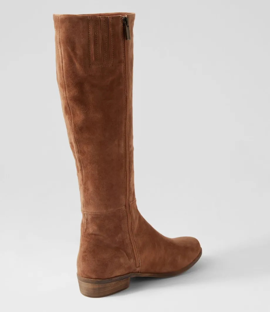 strath_light_choc_suede_knee_high_boots_2.webp Strath Light Choc Suede Knee High Boots<DJANGO & JULIETTE New