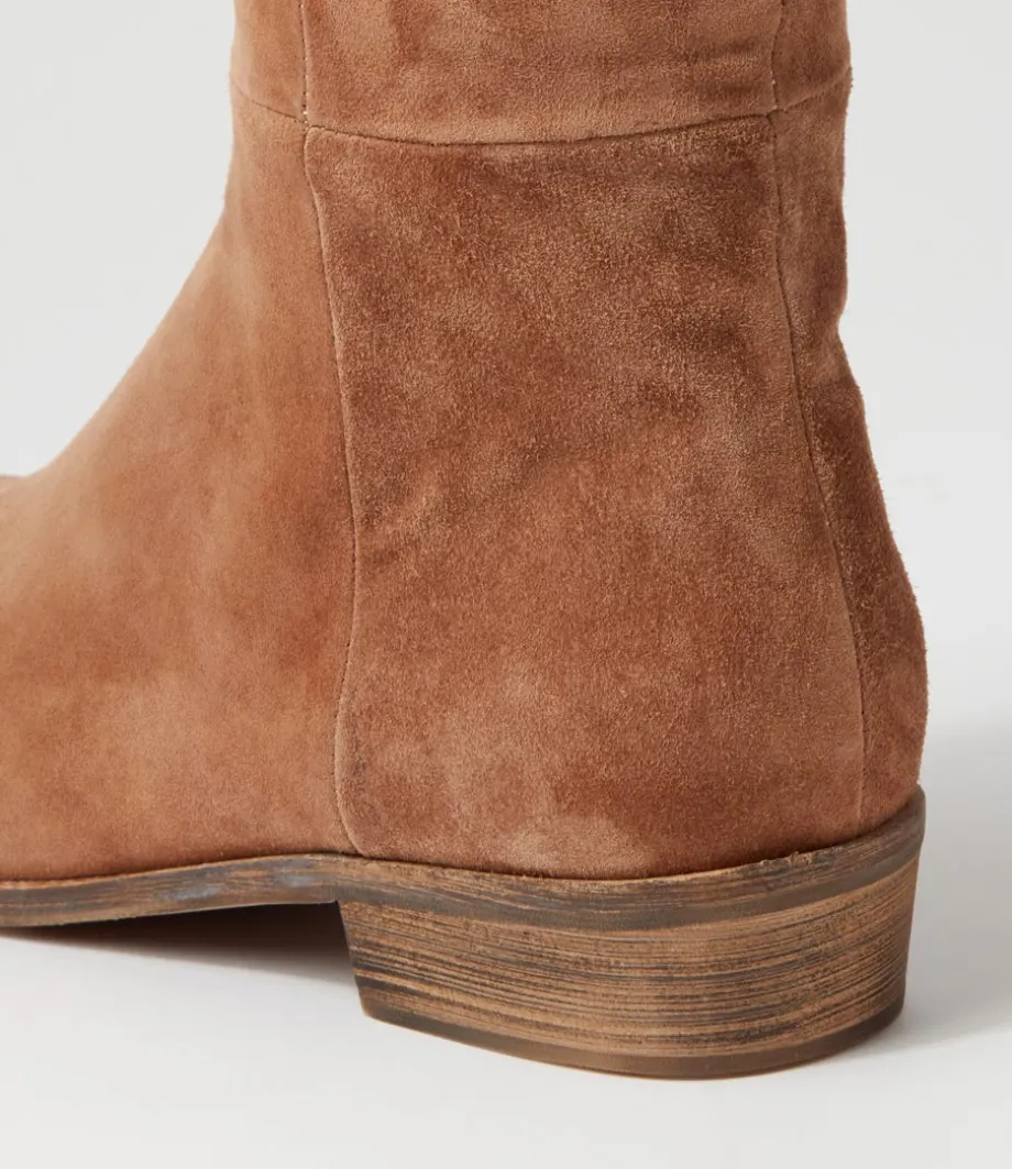 strath_light_choc_suede_knee_high_boots_4.webp Strath Light Choc Suede Knee High Boots<DJANGO & JULIETTE New