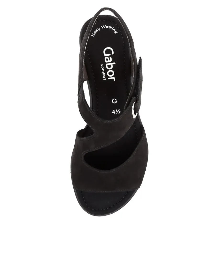 suraya_schwarz_nubuck_leather_4.webp Suraya Schwarz Nubuck Leather<GABOR Best