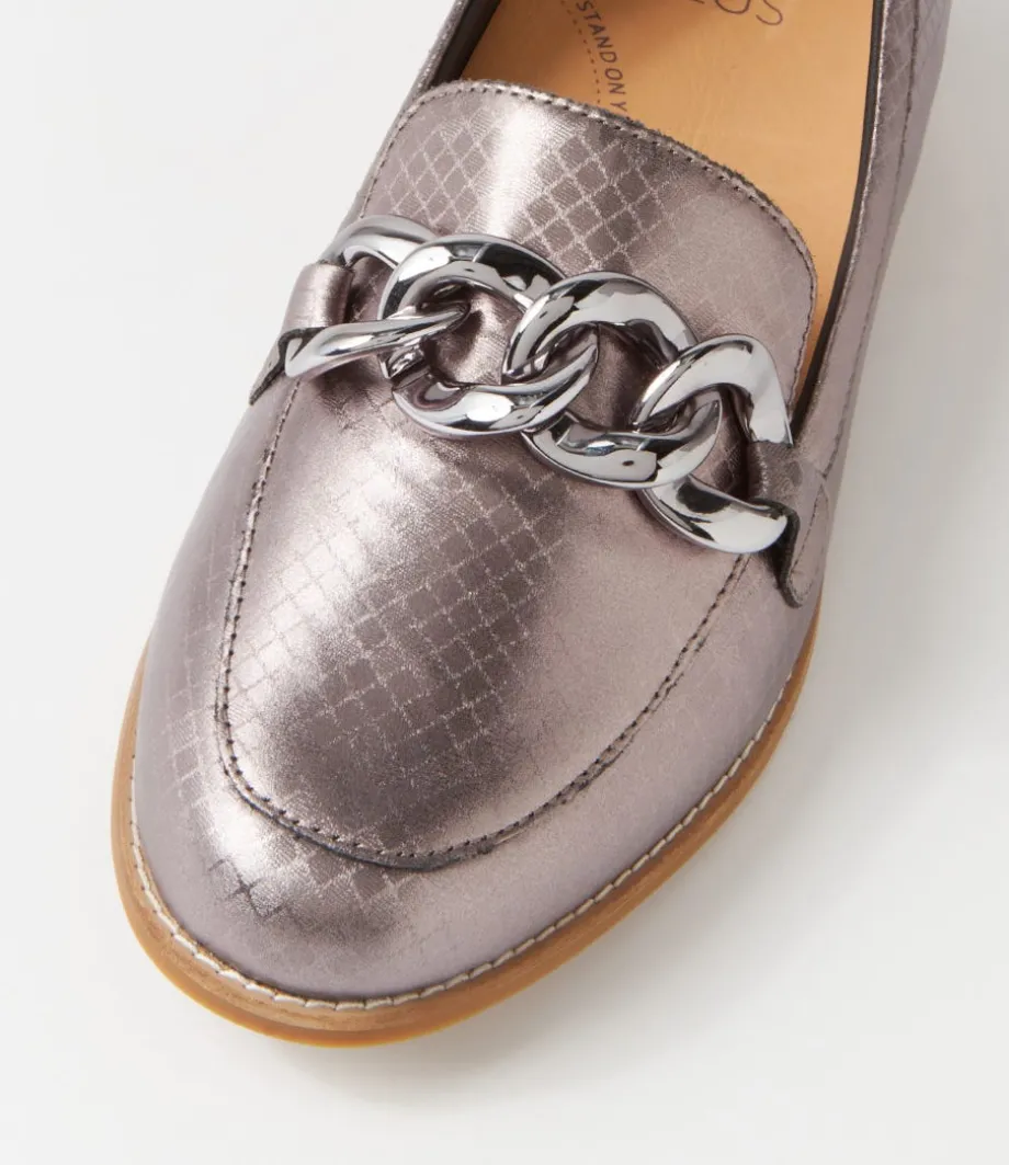 tamest_xf_pewter_squares_leather_loafers_3.webp Tamest Xf Pewter Squares Leather Loafers<ZIERA Best