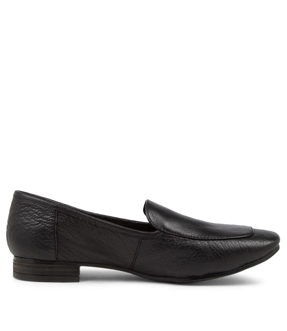 temimie_black_leather_loafers_3.webp Temimie Black Leather Loafers<DIANA FERRARI Online
