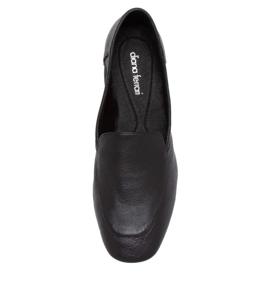 temimie_black_leather_loafers_4.webp Temimie Black Leather Loafers<DIANA FERRARI Online