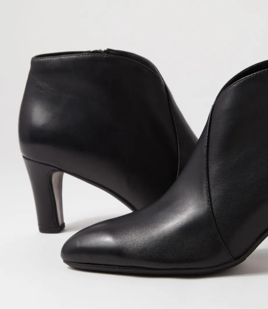 templess_black_leather_ankle_boots_4.webp Templess Black Leather Ankle Boots<DJANGO & JULIETTE Hot
