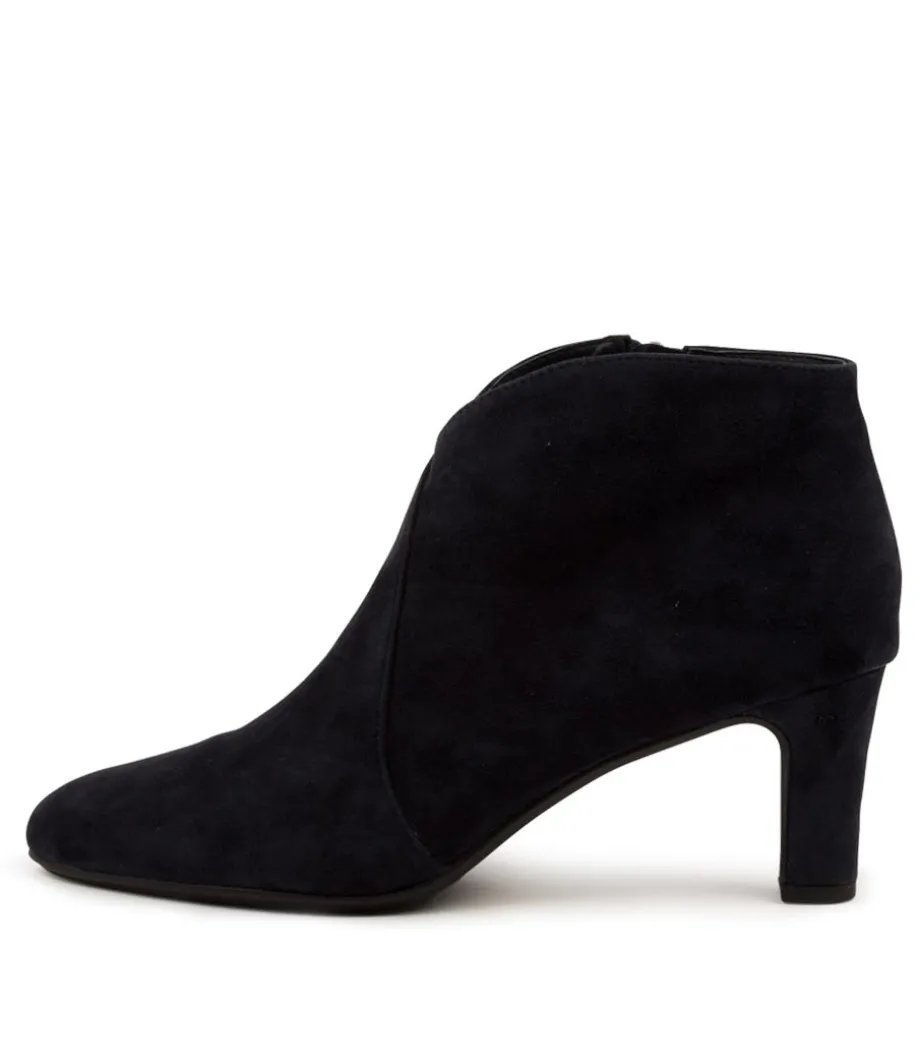 Templess Navy-Navy Suede<DJANGO & JULIETTE Hot