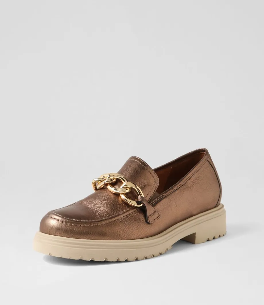 Thekla Fango Leather Loafers<GABOR Hot