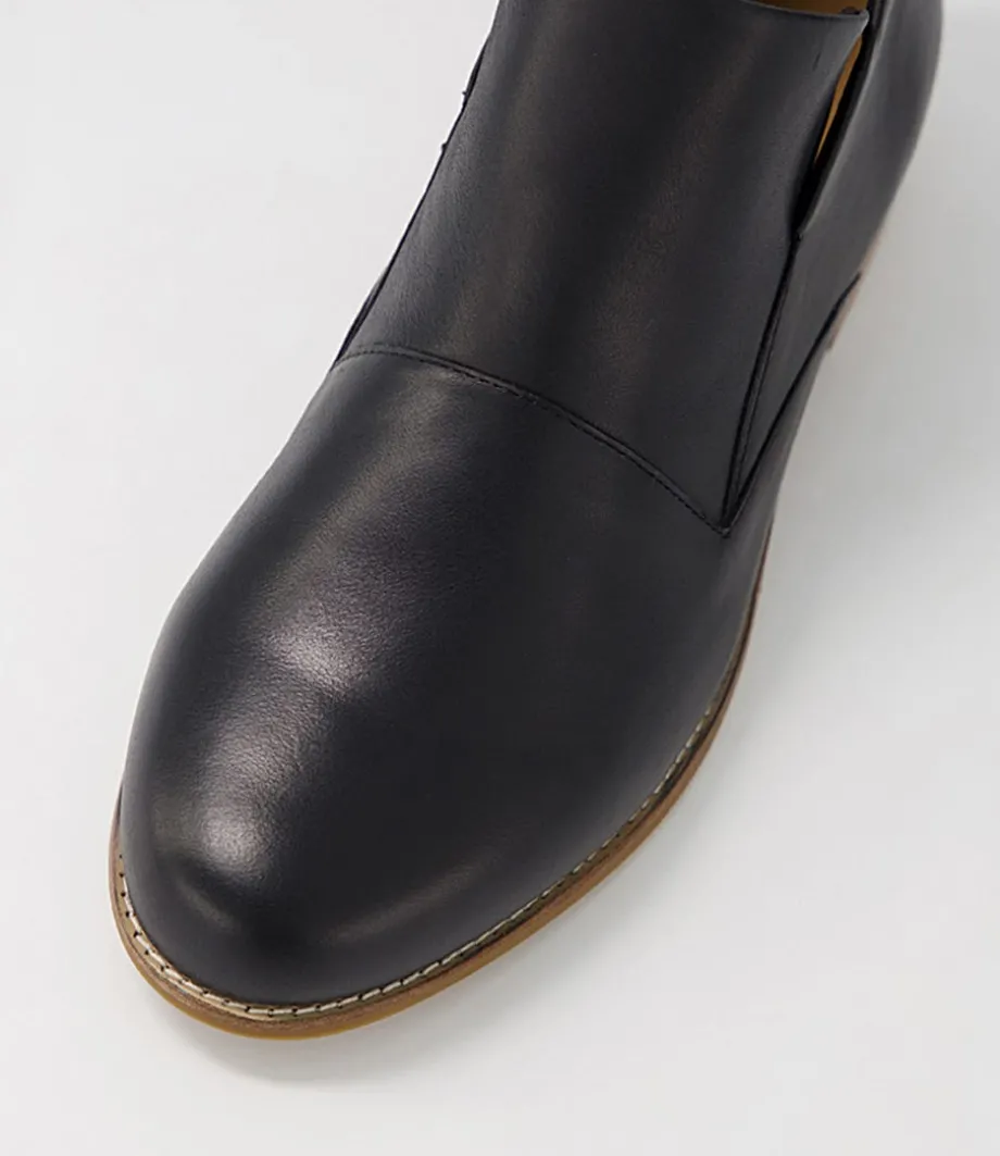 thiem_xf_black_leather_ankle_boots_3.webp Thiem Xf Black Leather Ankle Boots<ZIERA Discount