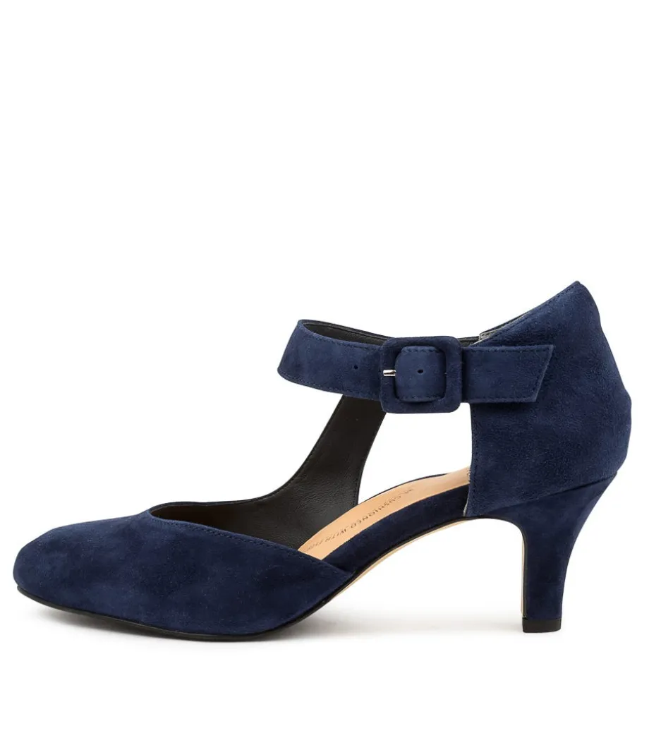 Timon Xw Navy Suede<ZIERA Sale