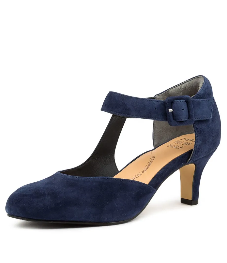 Timon Xw Navy Suede<ZIERA Sale