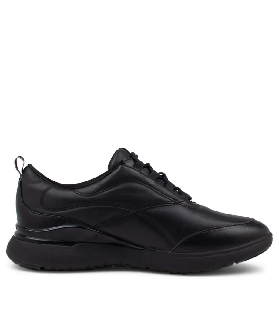 tm_sport_lace_black_leather_sneakers_3.webp Tm Sport Lace Black Leather Sneakers<ROCKPORT Cheap