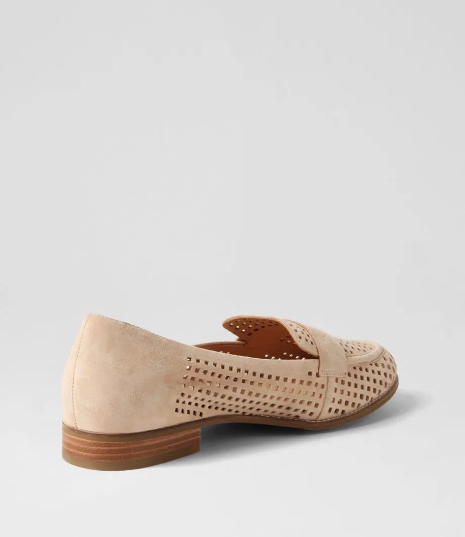 toppiey_xf_latte_suede_loafers_2.webp Toppiey Xf Latte Suede Loafers<ZIERA Clearance