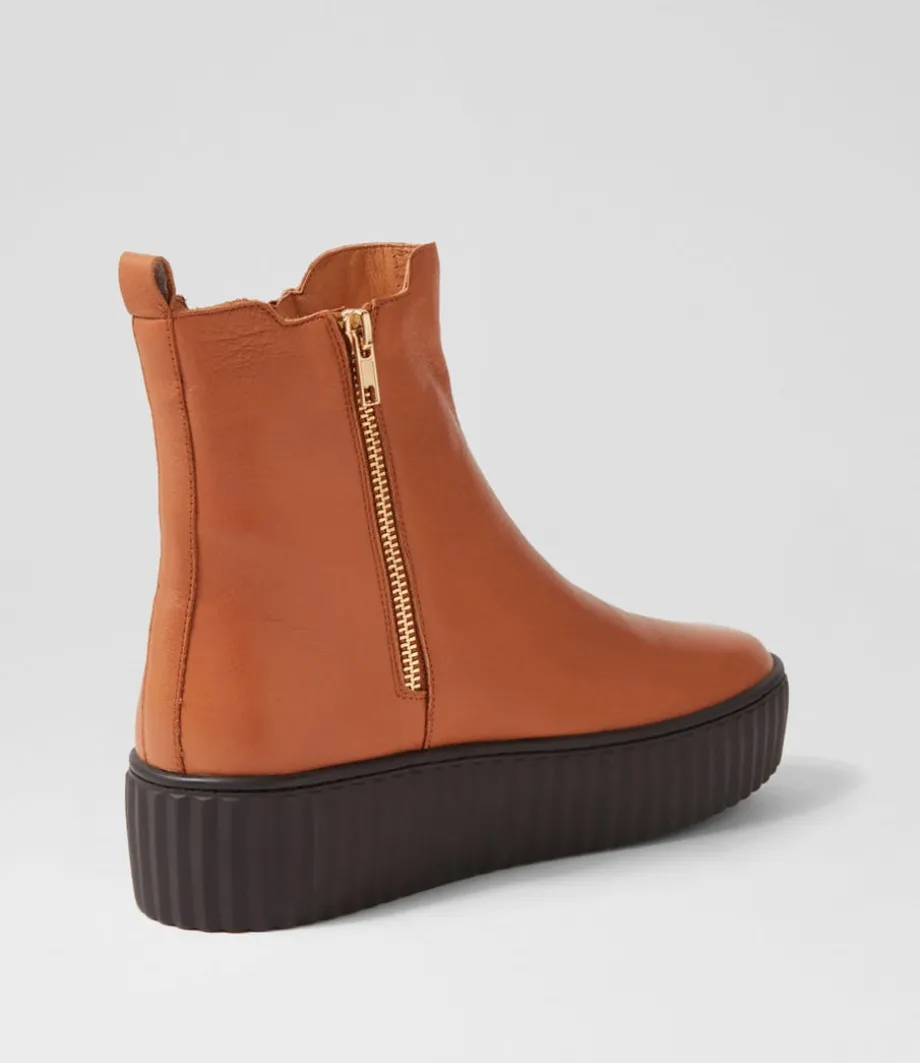 ufast_scotch_choc_leather_ankle_boots_2.webp Ufast Scotch Choc Leather Ankle Boots<DJANGO & JULIETTE Cheap