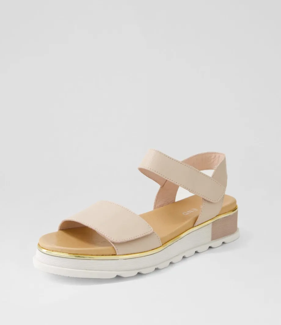 Ulissa Dusty Pink Leather Sandals<TOP END Best