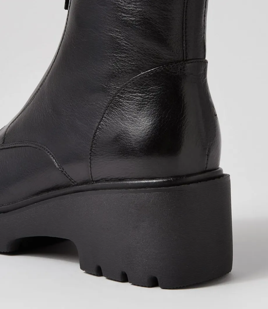 uruba_black_leather_ankle_boots_4.webp Uruba Black Leather Ankle Boots<DJANGO & JULIETTE Cheap