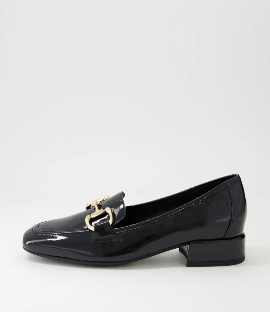 Velam Black Patent Leather Heels<DJANGO & JULIETTE Clearance