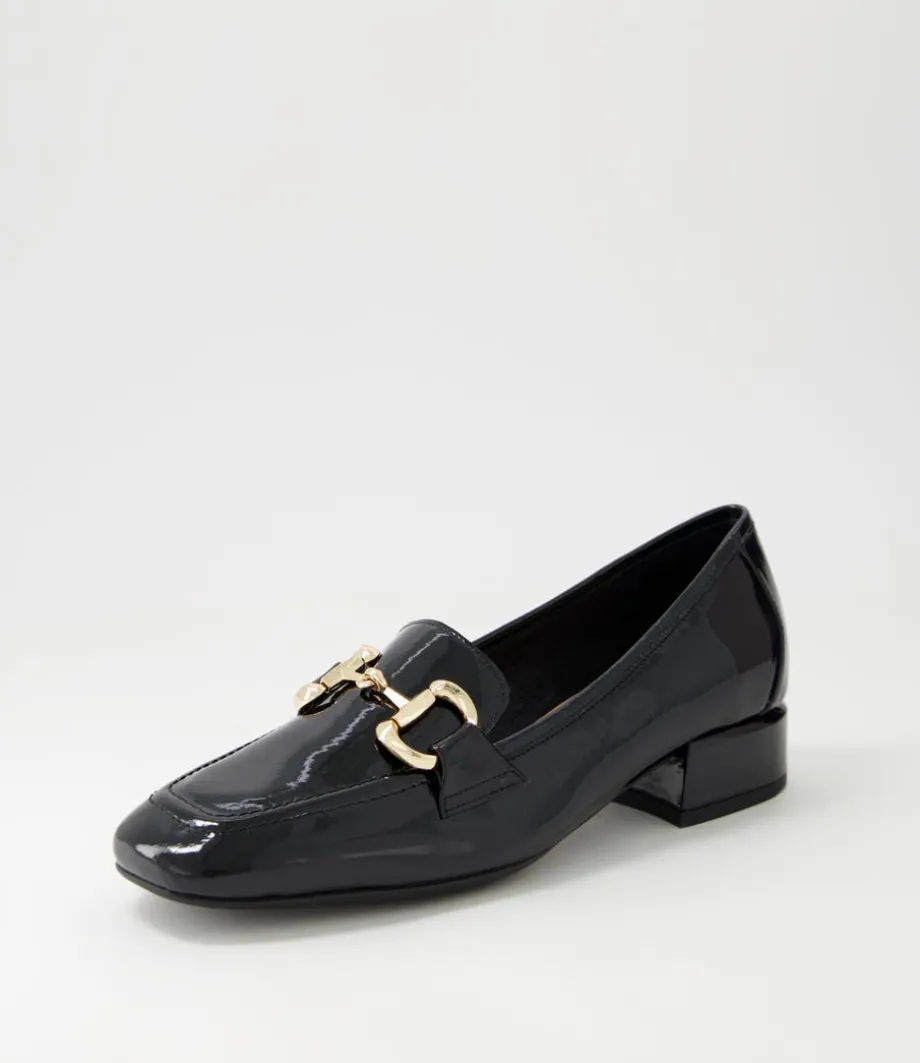 Velam Black Patent Leather Heels<DJANGO & JULIETTE Clearance