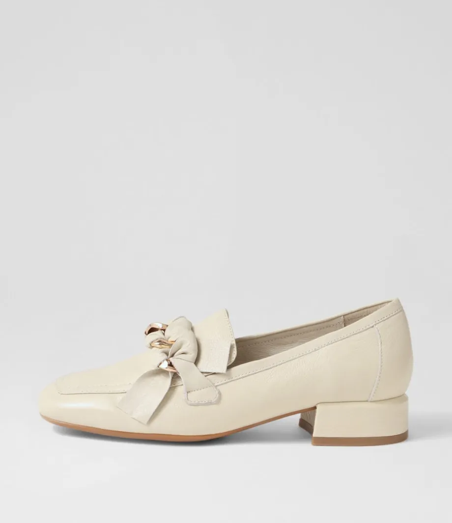 Viserys Almond Leather Heels<DJANGO & JULIETTE Store