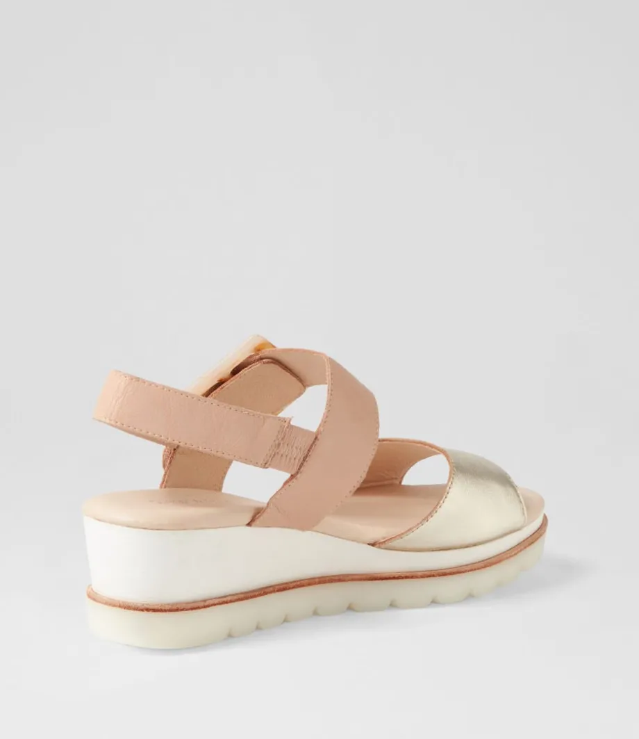wacie_pale_gold_dark_nude_leather_sandals_2.webp Wacie Pale Gold Dark Nude Leather Sandals<DJANGO & JULIETTE Flash Sale