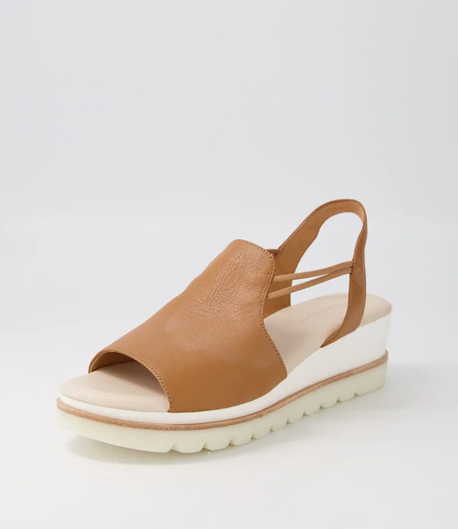 Wadmire Dark Tan Leather Sandals<DJANGO & JULIETTE Cheap