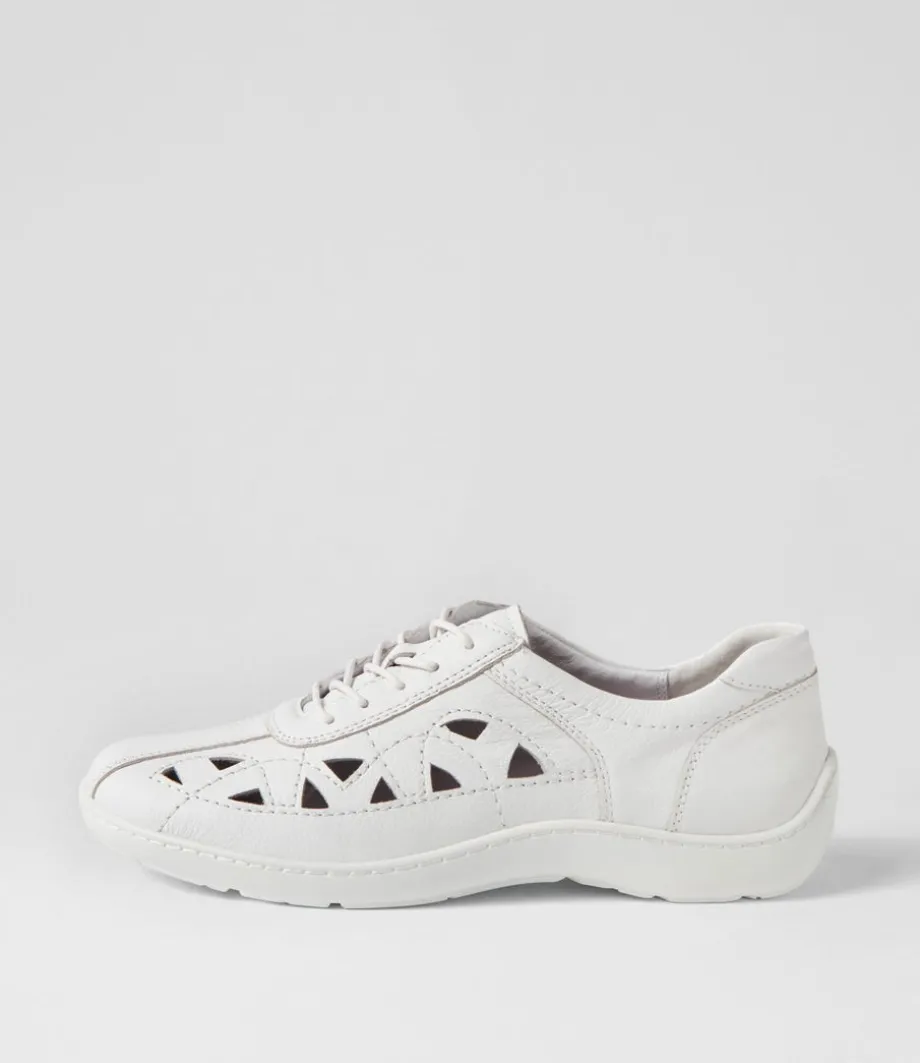 Watkin Xf White Leather Sneakers<ZIERA Best Sale
