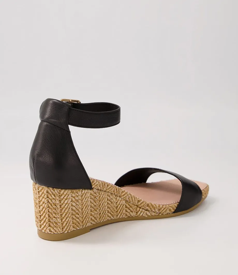 woolysa_black_tan_leather_syn_raffia_sandals_2.webp Woolysa Black Tan Leather Syn Raffia Sandals<DJANGO & JULIETTE Cheap