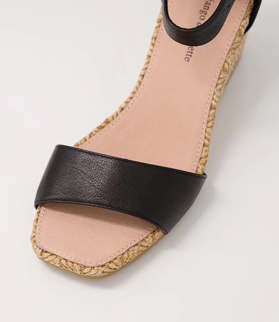 woolysa_black_tan_leather_syn_raffia_sandals_3.webp Woolysa Black Tan Leather Syn Raffia Sandals<DJANGO & JULIETTE Cheap