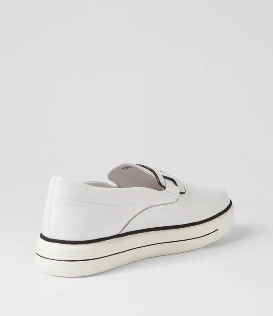 yinnit_white_black_leather_sneakers_2.webp Yinnit White Black Leather Sneakers<DJANGO & JULIETTE Online