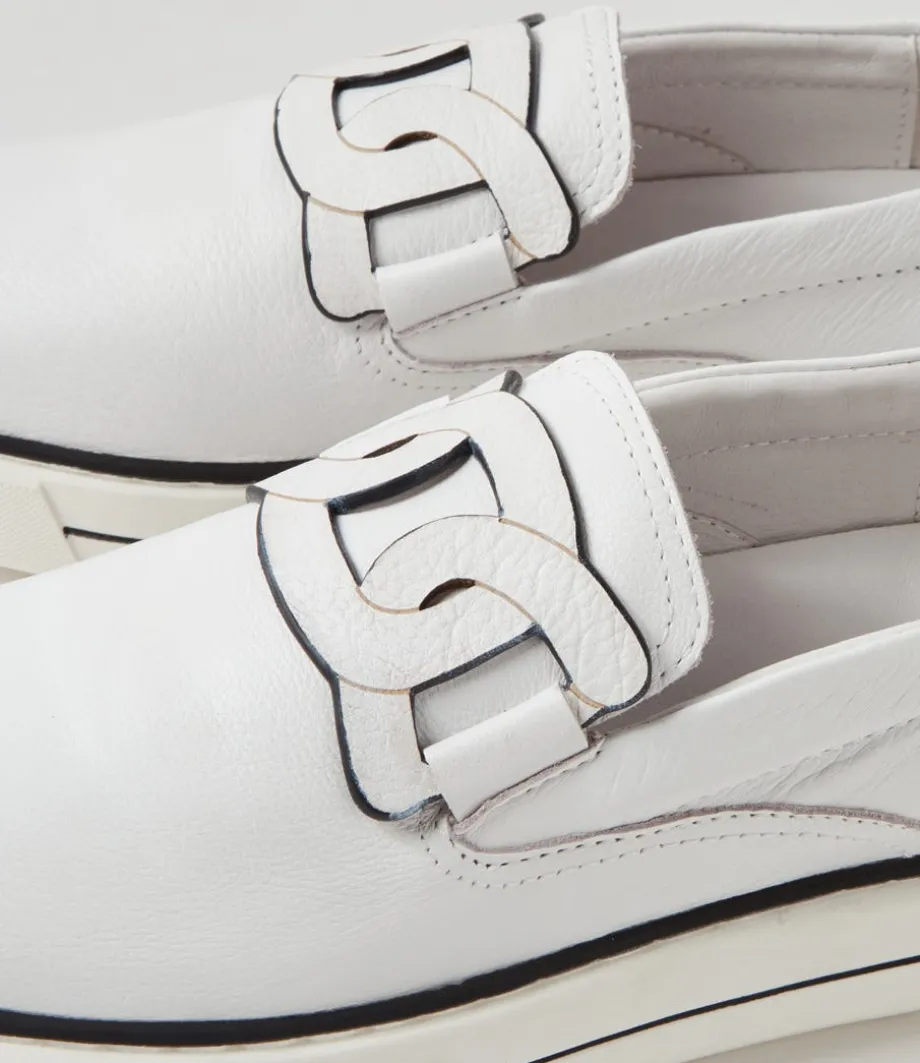 yinnit_white_black_leather_sneakers_4.webp Yinnit White Black Leather Sneakers<DJANGO & JULIETTE Online