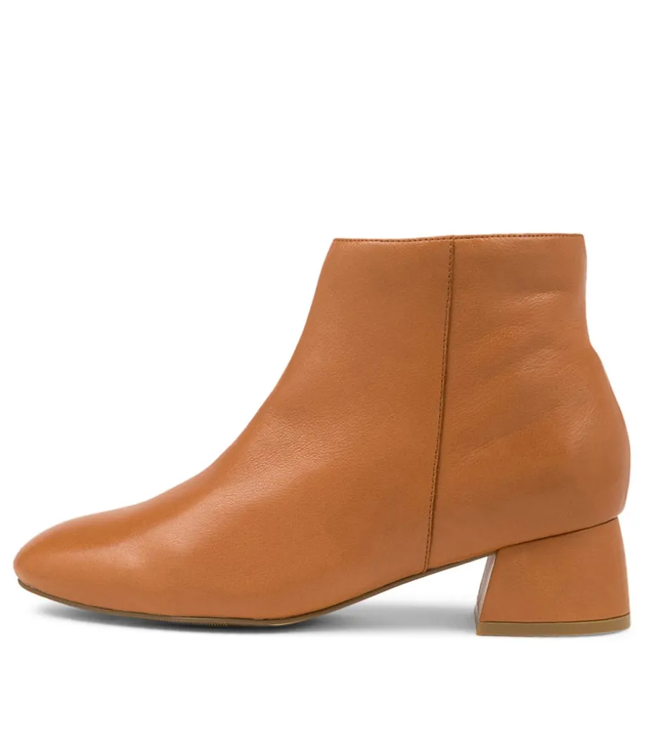 Ziggys W Scotch Leather Ankle Boots<ZIERA Shop